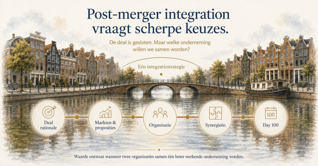 Post-merger integration vraagt scherpe keuzes